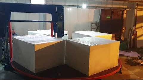 ECMT 107 6Meter Table Circular Foam Cutting Machine