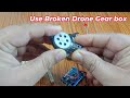 Watch Me Build a Car Using Only Broken Drone Components! | Making Rc Car using drone parts at Home