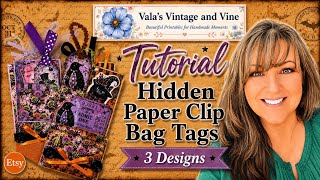 Información Halloween Hidden Paperclip Gift Bag Tag Noticias