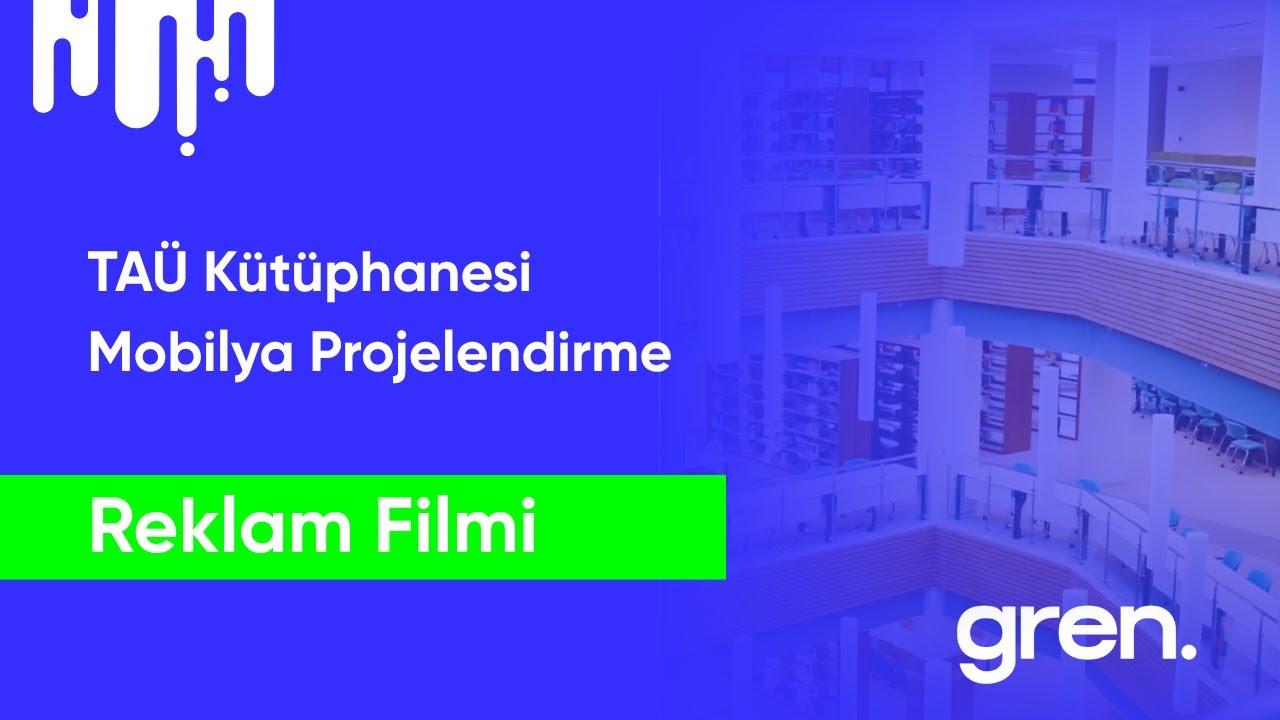 Türk-Alman Üniversitesi Kütüphanesi Mobilya Projelendirme Reklam Filmi | Bürotime Referans Ofis