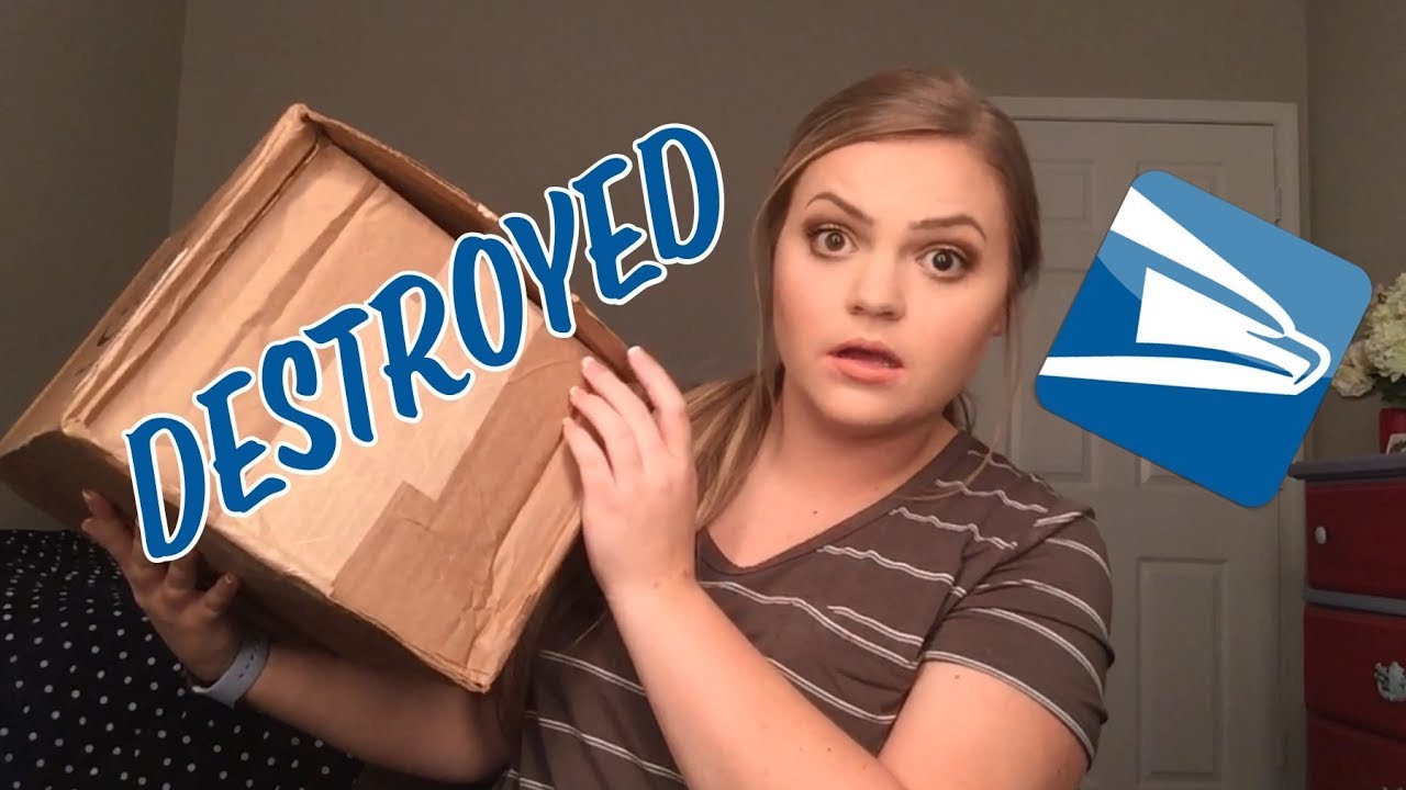 US POSTAL SERVICE DESTROYED MY PACKAGE | UNBOXING & STORYTIME 