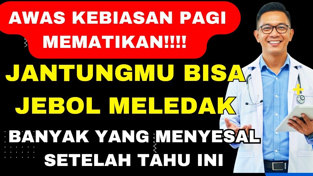 Kebiasaan Pagi Pembawa Maut? Waspada Stroke & Serangan Jantung Mengintai!
