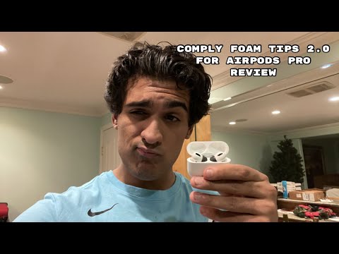 Comply Foam Tips 2.0 for AirPods Pro Review - A MUST HAVE!