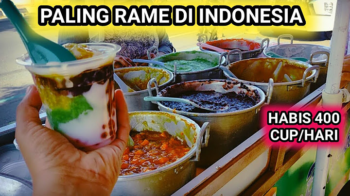 DIAJARI LANGSUNG DARI AHLINYA CARA JUALAN BUBUR SUM SUM 7 RUPA PALING RAME DI SEMARANG OMSET JUTAAN!