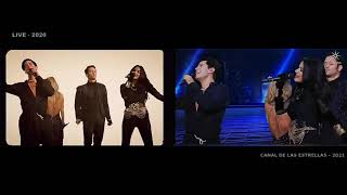 RBD (Besame Sin Miedo) Comparação  LIVE SER O PARECER