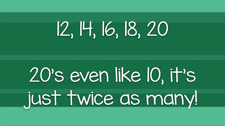 Evens and Odds - Rock 2 the Core - K-5 Math