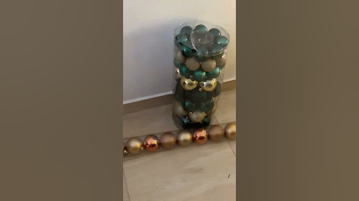 Las bolas navideñas