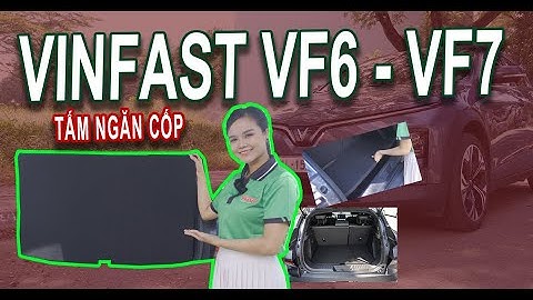 Tấm Ngăn Cốp Dành Riêng Cho Vinfast VF6 -VF7 | Huvi