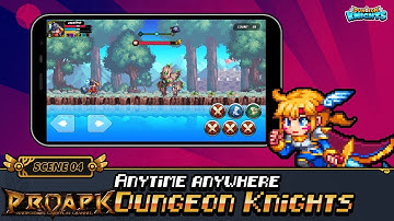 DungeonKnight Android Gameplay (Offline Action RPG)