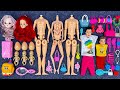 10 Minutes Satisfying with Unboxing Barbie Princess Family Playset, Cute Doll Dress Toy ASMR