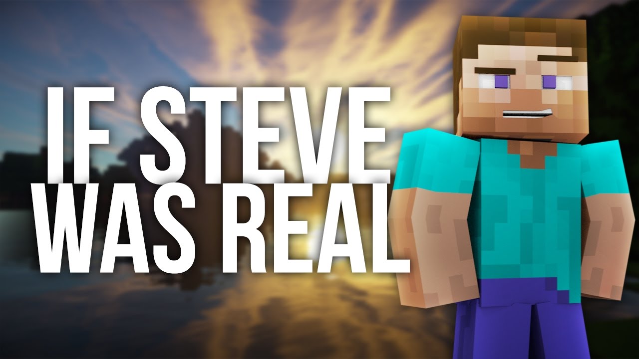 What If Steve From Minecraft Was Real Minecraft IRL FACTS YouTube