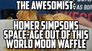 How To Make: Homer Simpsons Patented Space-Age Out Of This World Moon Waffle.