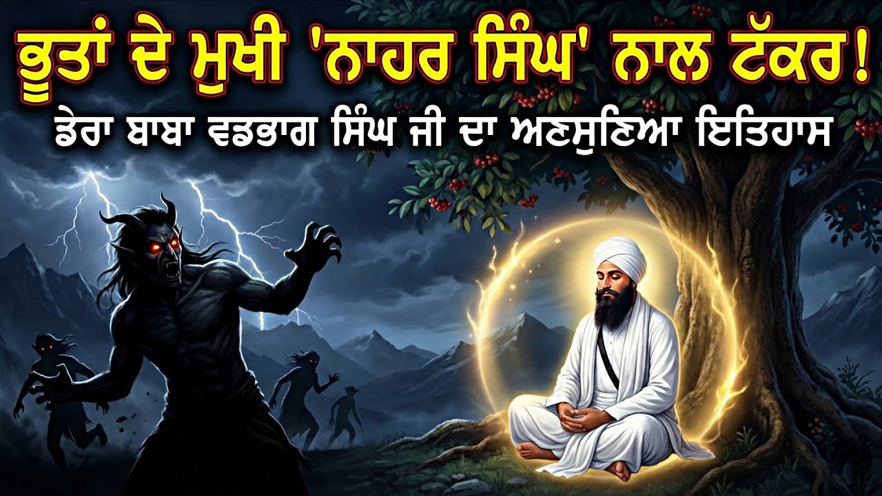 ਬਾਬਾ ਵਡਭਾਗ ਸਿੰਘ ਜੀ ਕੌਣ ਸੀ? || ਭੂਤਾਂ ਦੇ ਰਾਜੇ ਬੀਰ ਨਾਹਰ ਸਿੰਘ ਜੀ ਨੂੰ ਕਿਵੇਂ ਕਾਬੂ ਕੀਤਾ || Remix Katha