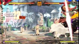 GGXrd -Revelator- I-no vs Potemkin Corner Route 1