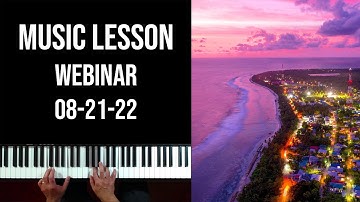Lessons with Carlos (Webinar 08-21-22), BeBop Blues in F, Misty (Reharmonization), Solfege Blues