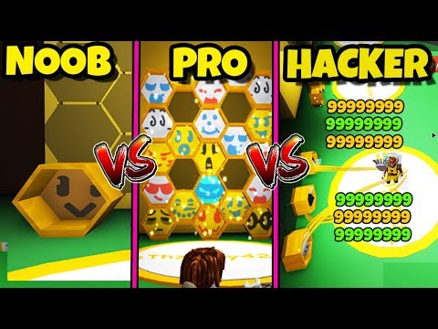 Noob Vs Pro Vs Hacker Bee Swarm Simulator Version Roblox - smotret video noob vs pro vs hacker bee swarm simulator version roblox onlajn skachat video