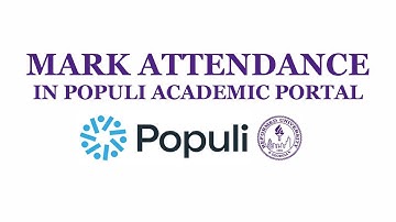 For RU Instructors 02: Attendance in Populi Academic Portal