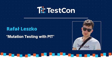 Mutation Testing with PIT by Rafał Leszko