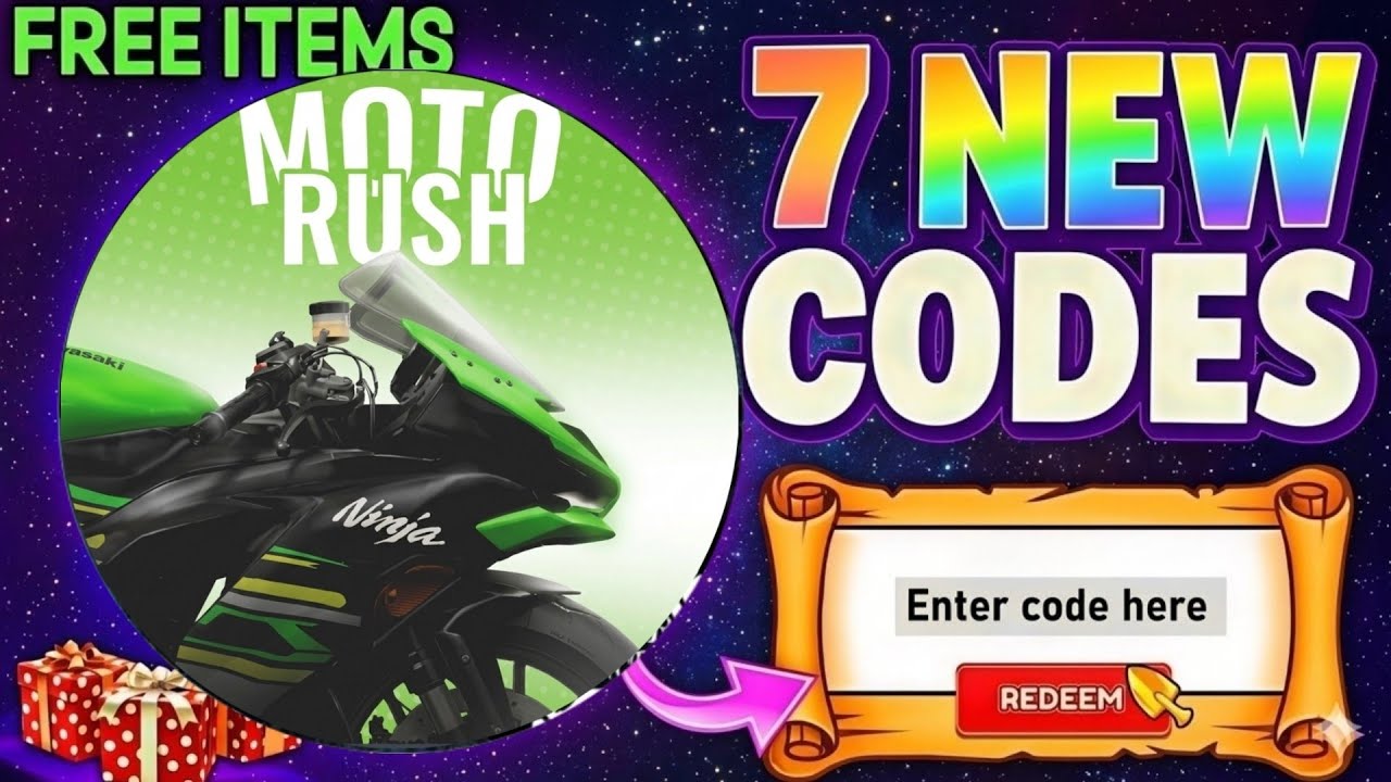 SECRET UPDATE NOW!* | MOTORUSH CODES 2026 (ROBLOX Motorush) - YouTube