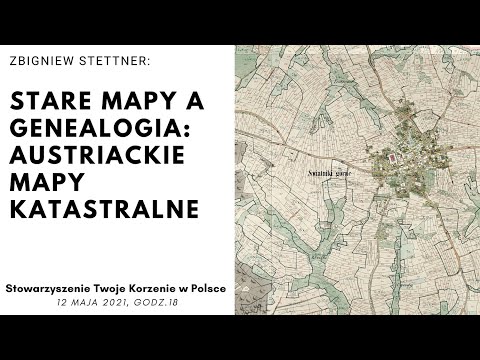 Stare mapy a genealogia: austriackie mapy katastralne