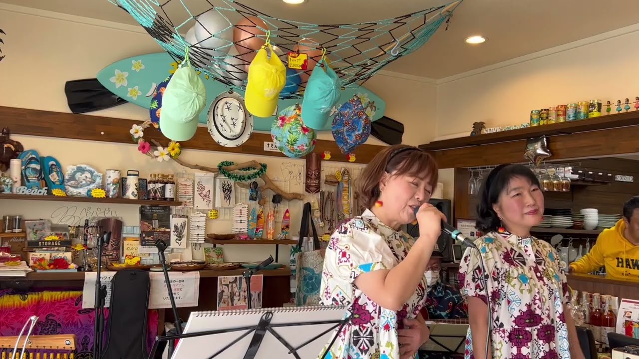 2026年2月14日にONO-Hawaiianで行われたみるくーるのコンサート🎵あの日にかえりたい