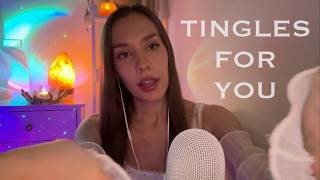ASMR For When You Can’t Sleep 🌙✨ Soft Whispering, Mic Brushing & Tapping 😴