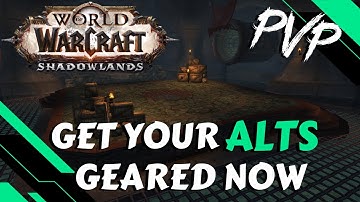 GEAR YOUR ALTS with Conquest Boxes for Season 4! - Wow Shadowlands