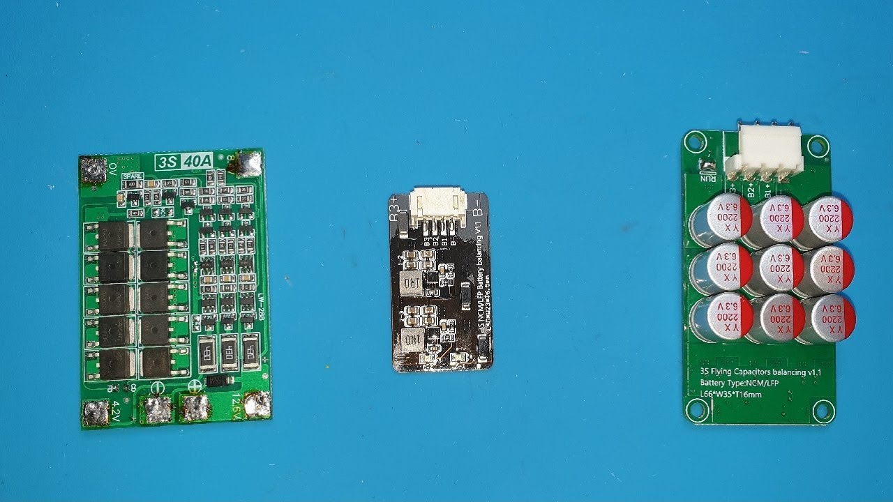 BMS, Balansery aktywne vs pasywne, testy cz1