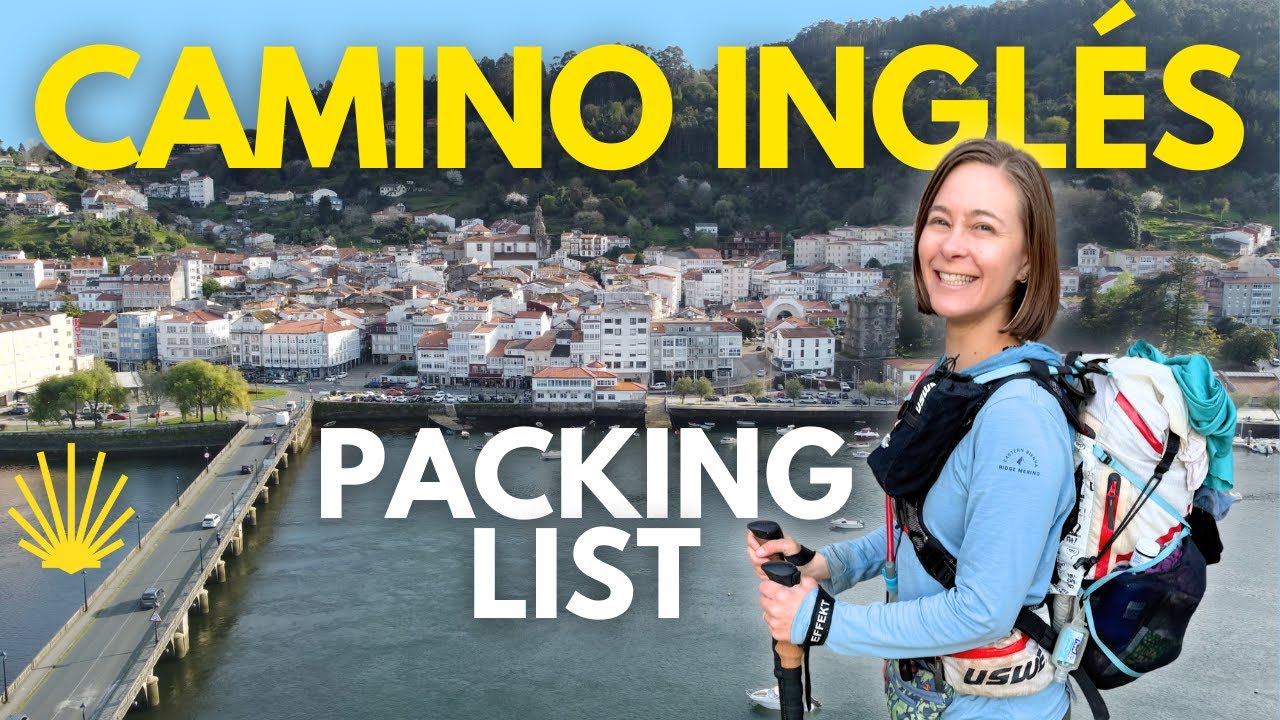 Women's Camino Inglés Ultralight Packing List (Camino de Santiago)