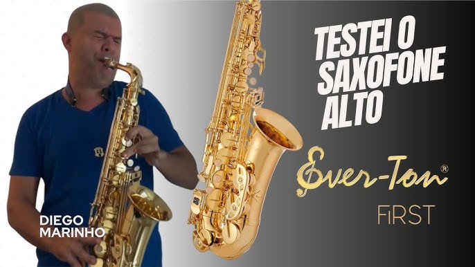 Saxofone alto profissional Weril A330 – Weril