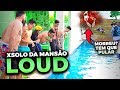 QUEM PERDER PULA NA PISCINA!! O PRIMEIRO X1 NA MANSÃO DA LOUD!!