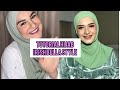 Tutorial hijab pashmina ala irish bella style