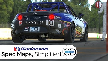 iRacing Paints - Spec Maps, Simplified