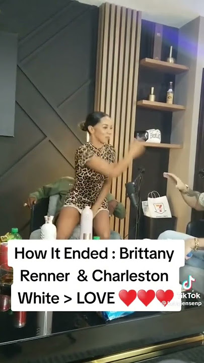 Brittany Renner ALL OVER CHARLESTON WHITE #charlestonwhite #brittanyrenner #youtubeshort
