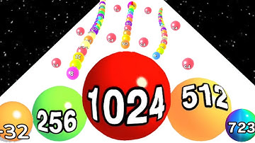 Ball Rush 2048 - All Levels 1-13 Gameplay Android iOS - Balls Run Game (Part 01)