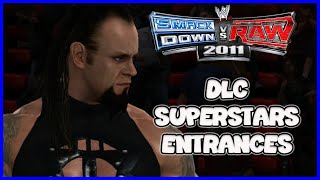 WWE Smackdown Vs Raw 2011 - DLC Superstars Entrances