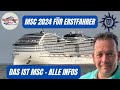 Msc cruises 2024  informationen fr erstfahrer