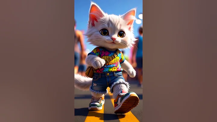 funny dance video #ai #aidance  #shorts #shortsfeed #catlovers #catshorts #catmemes  #viralvideo