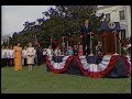 Cuts of Arrival Ceremony for President Marcos of the Philippines in September 16, 1982