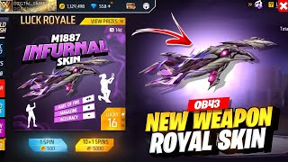 OB43 Next Weapon Royale Free Fire | New Event Free Fire Bangladesh Server | Free Fire New Event