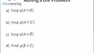 Elite Tutoring Basic Probability Part 1
