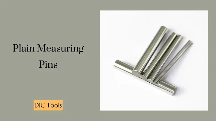Plain Measuring Pins  | DIC Tools | Dedicated Impex Co.