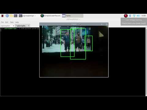 raspberry pi 4 camera module opencv  |  Pedestrian Detection using OpenCV python
