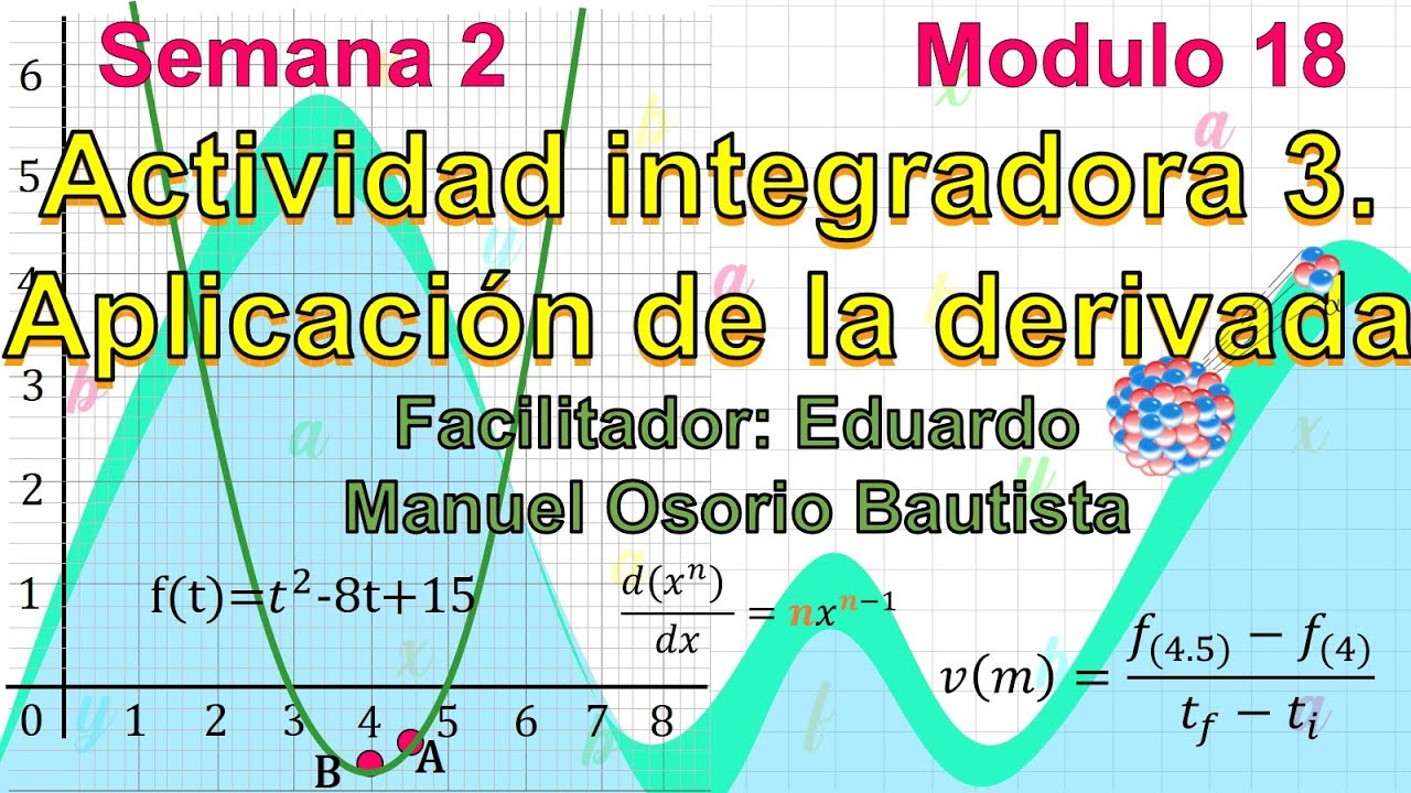 Actividad Integradora 3 Aplicación De La Derivada