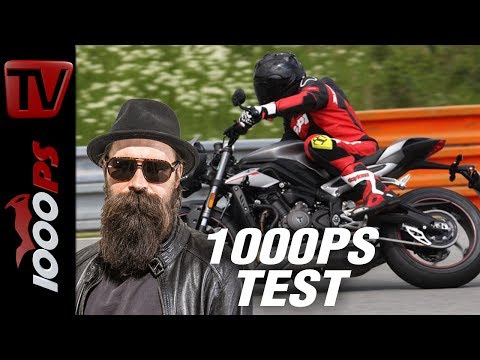 1000PS Test - Erste Ausfahrt mit der Triumph Street Triple 800 RS 2017 1000PS Test - Erste Ausfahrt mit der Triumph Street Triple 800 RS 2017