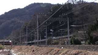 小田急　LSE　7000形ロマンスカー　渋沢～新松田　20140216