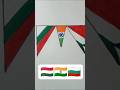 National flag 🇮🇳 easy drawing #viral #art #india #reels