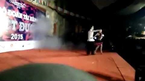 Phần thi năng khiếu cán bộ đoàn tài năng trường THPT Việt Đức