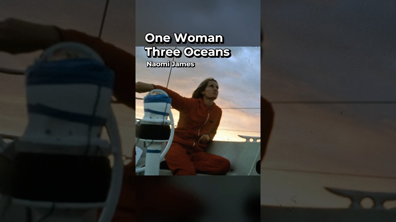 ⁣Naomi James: The First Woman to Sail Solo Around the World via Cape Horn