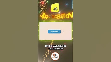 3D Magnet Effect Button with GSAP | Smooth Hover Animation in JavaScript #Victor Valverde #ytshorts